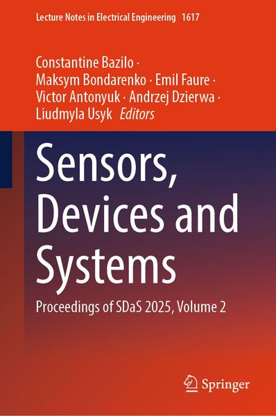 Produktbild: Sensors, Devices and Systems