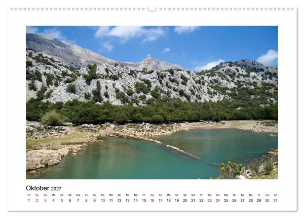 Produktbild: Mallorca - Stille Orte (Wandkalender 2027 DIN A2 quer), CALVENDO Monatskalender