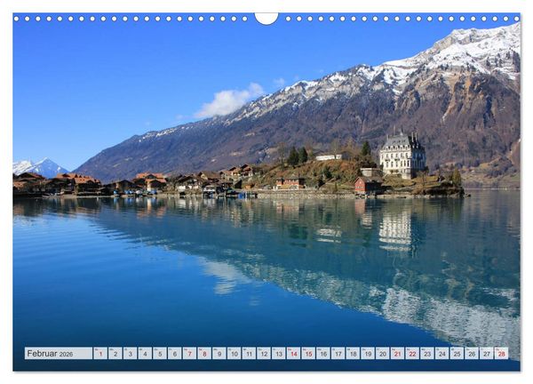 Produktbild: Bergblicke der Schweiz (Wandkalender 2026 DIN A3 quer), CALVENDO Monatskalender