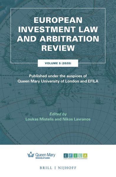 Produktbild: European Investment Law and Arbitration Review