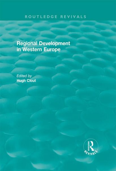 Produktbild: Routledge Revivals: Regional Development in Western Europe (1975)