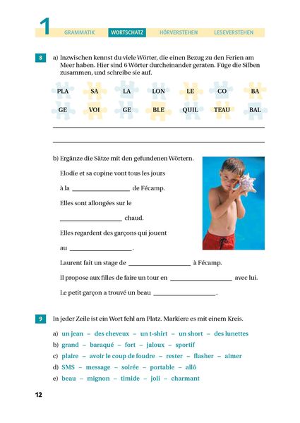 Produktbild: D&eacute;couvertes 3. Das Trainingsbuch