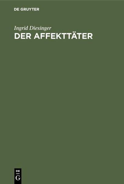 Produktbild: Der Affektt&auml;ter