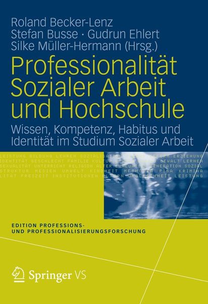 Produktbild: Professionalit&auml;t Sozialer Arbeit und Hochschule