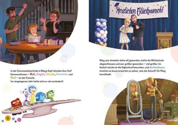 Produktbild: Disney Filmbuch zum Vorlesen: Alles steht Kopf 2