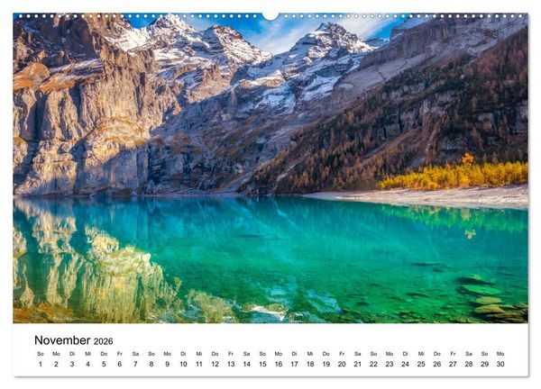 Produktbild: Wunderwelt Schweiz (hochwertiger Premium Wandkalender 2026 DIN A2 quer), Kunstdruck in Hochglanz