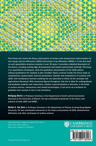 Produktbild: Surface Structure Determination by LEED and X-rays