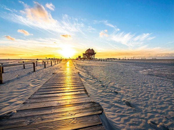 Produktbild: CALVENDO Puzzle Der Strand von St. Peter-Ording | 1000 Teile Lege-Gr&ouml;&szlig;e 64x48cm Foto-Puzzle f&uuml;r gl&uuml;ckliche Stunden