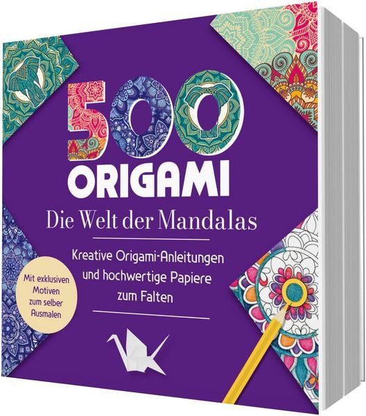 Produktbild: 500x Origami &ndash; ganz einfach: Die Welt der Mandalas