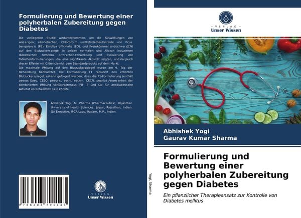 Produktbild: Formulierung und Bewertung einer polyherbalen Zubereitung gegen Diabetes