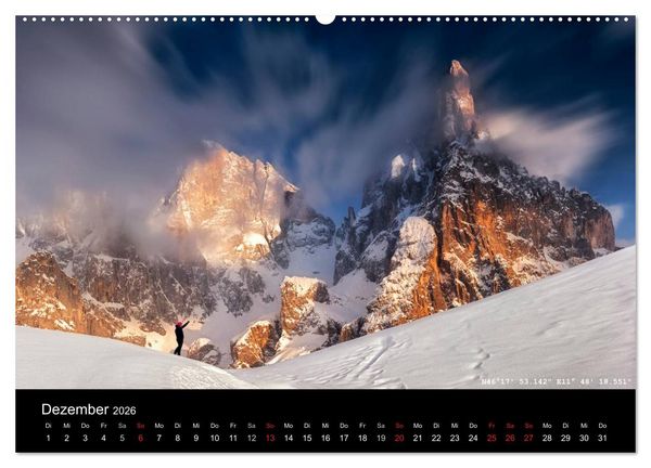 Produktbild: More Wild, Wild Places 2026 (Wandkalender 2026 DIN A2 quer), CALVENDO Monatskalender