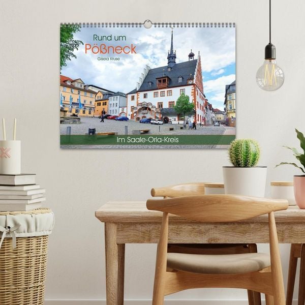Produktbild: Rund um P&ouml;&szlig;neck - Im Saale-Orla-Kreis (Wandkalender 2026 DIN A3 quer), CALVENDO Monatskalender