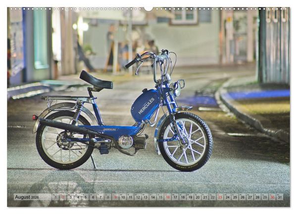 Produktbild: Oldtimer Mopeds - fotografiert von Michael Allmaier (Wandkalender 2026 DIN A2 quer), CALVENDO Monatskalender