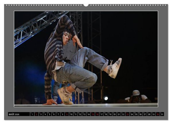 Produktbild: Break Dance et Hip-Hop (Calendrier mural 2026 DIN A2 vertical) calendrier de bureau