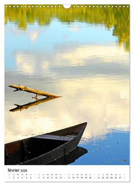 Produktbild: Reflets d'eau (Calendrier mural 2026 DIN A3 horizontal), CALVENDO calendrier mensuel