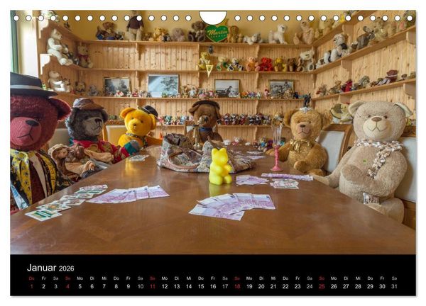 Produktbild: Martin B&auml;ren (Wandkalender 2026 DIN A4 quer), CALVENDO Monatskalender