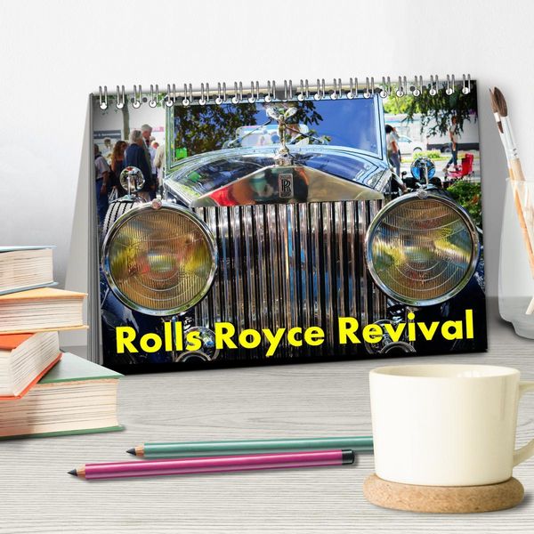 Produktbild: Rolls Royce Revival (Tischkalender 2026 DIN A5 quer), CALVENDO Monatskalender