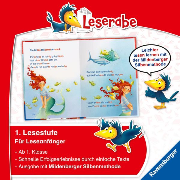 Produktbild: Leserabe Sonderausgaben - Geschichten von Meerm&auml;dchen - Silbe f&uuml;r Silbe lesen lernen