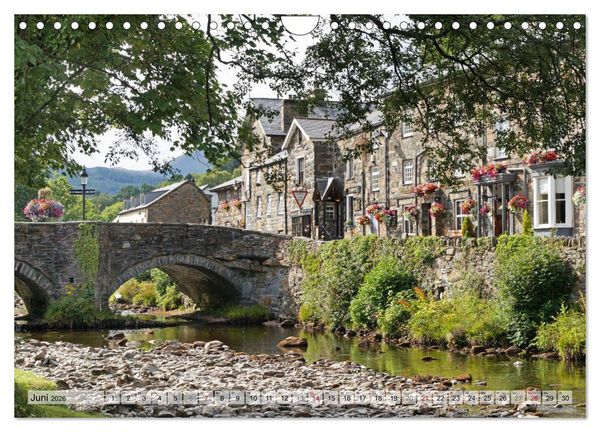 Produktbild: Gogledd Cymru - Nord-Wales (Wandkalender 2026 DIN A4 quer), CALVENDO Monatskalender