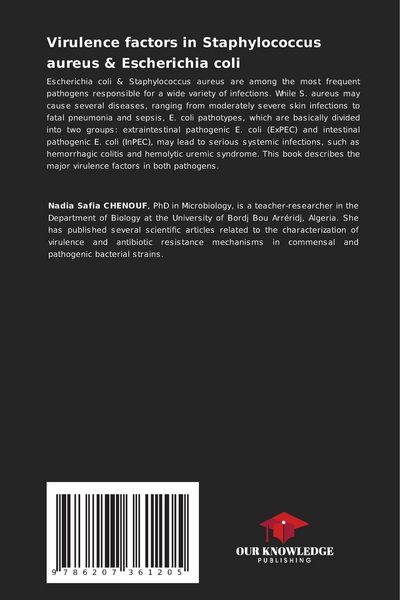 Produktbild: Virulence factors in Staphylococcus aureus & Escherichia coli