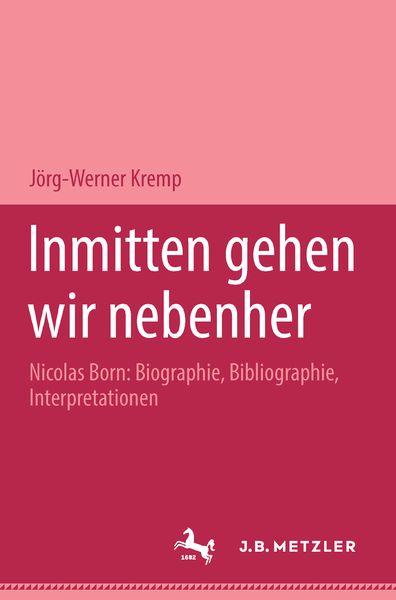 Produktbild: Inmitten gehen wir nebenher