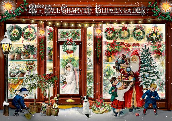 Produktbild: Mini-Adventskalender &ndash; Nostalgische L&auml;den