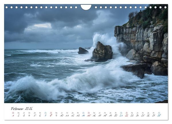 Produktbild: Naturgewalten und stille Wunder (Wandkalender 2026 DIN A4 quer), CALVENDO Monatskalender