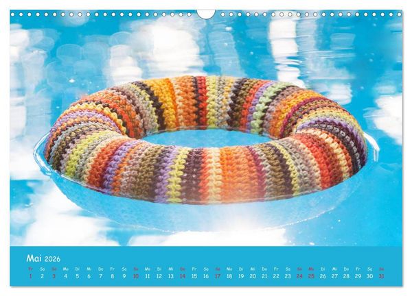 Produktbild: Aus Liebe zum H&auml;keln (Wandkalender 2026 DIN A3 quer), CALVENDO Monatskalender