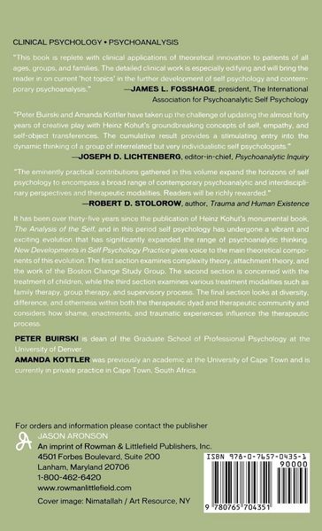 Produktbild: New Developments in Self Psychology Practice