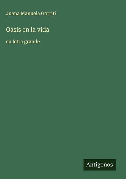 Produktbild: Oasis en la vida