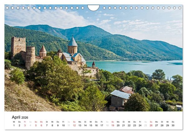 Produktbild: Eine Reise durch Georgien (Wandkalender 2026 DIN A4 quer), CALVENDO Monatskalender