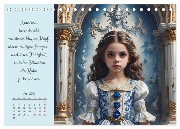 Produktbild: Mondkinder der Dunkelheit (Tischkalender 2027 DIN A5 quer), CALVENDO Monatskalender