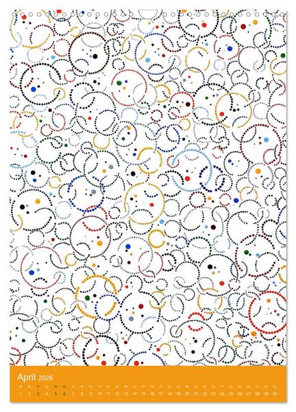 Produktbild: Faszination des Punktes (Wandkalender 2026 DIN A3 hoch), CALVENDO Monatskalender