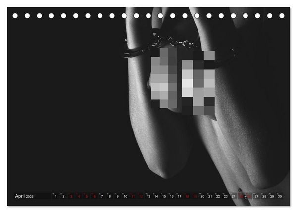 Produktbild: Sensual Secrets (Tischkalender 2026 DIN A5 quer), CALVENDO Monatskalender