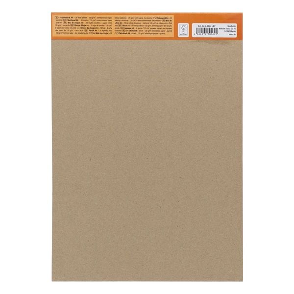 Produktbild: Idena Skizzenblock 120g/m&sup2; DIN A4 50 Blatt