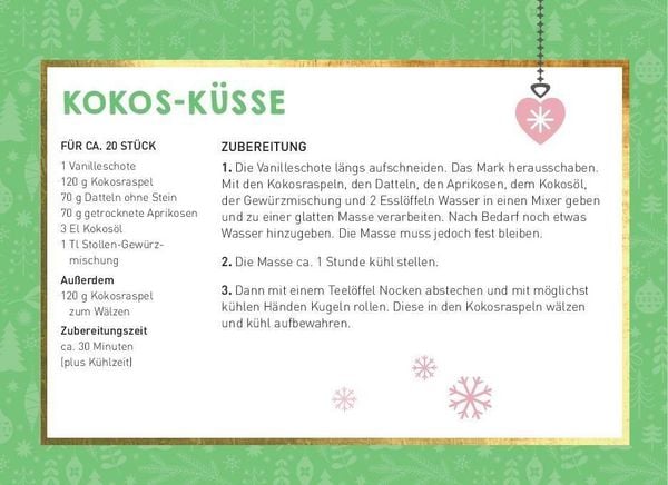 Produktbild: A Pl&auml;tzchen a day keeps the Weihnachtsstress away