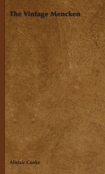 Produktbild: The Vintage Mencken