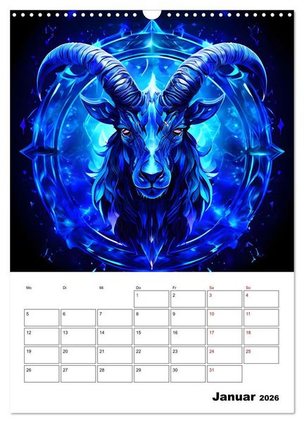 Produktbild: Die Konstellationen der Sterne (Wandkalender 2026 DIN A3 hoch), CALVENDO Monatskalender