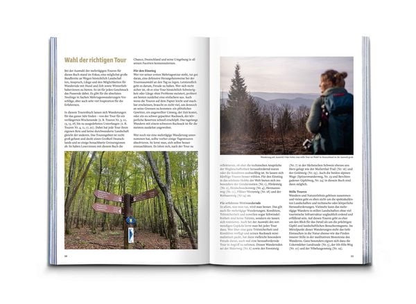 Produktbild: Weiter Wandern. 25 Mehrtagestouren in und um Deutschland