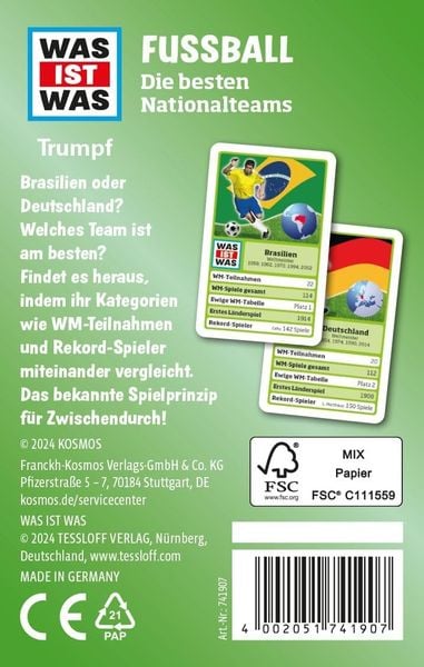 Produktbild: WAS IST WAS Trumpf Fussball