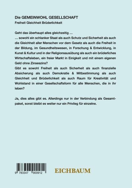 Produktbild: Die Gemeinwohl Gesellschaft