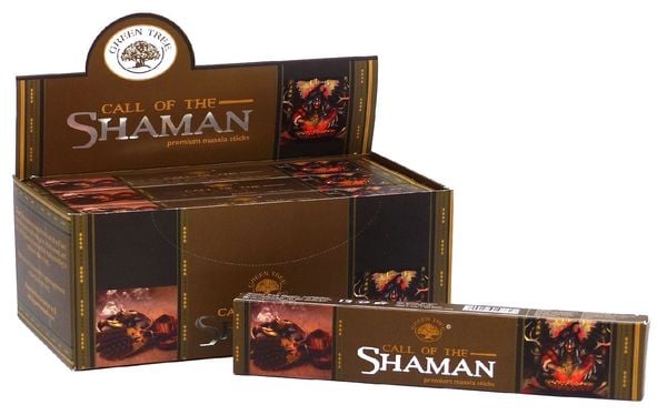 Produktbild: R&auml;ucherst&auml;bchen Green Tree "Call Of The Shaman" 15gr.