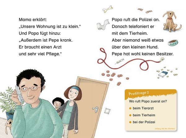Produktbild: Duden Leseprofi &ndash; Rettung f&uuml;r Hund Pepe, 1. Klasse