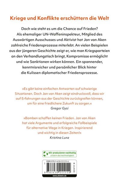 Produktbild: Worte statt Waffen