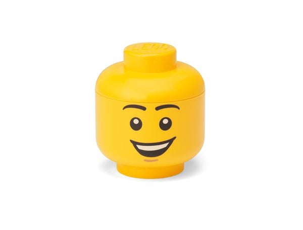 LEGO Aufbewahrungskopf Happy Boy