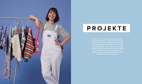 Produktbild: Quadratisch, praktisch, Granny Squares! 15 H&auml;kelprojekte | 40 Muster | 1000 M&ouml;glichkeiten