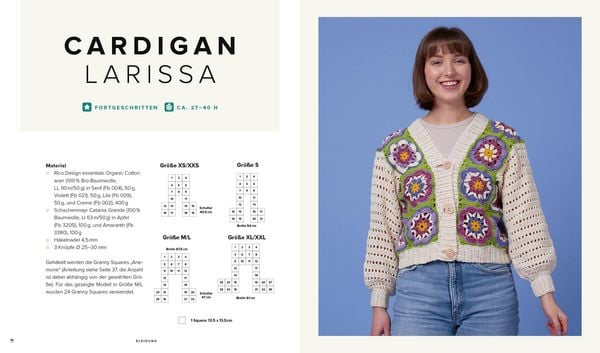 Produktbild: Quadratisch, praktisch, Granny Squares! 15 Häkelprojekte | 40 Muster | 1000 Möglichkeiten