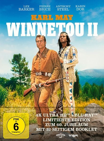 Winnetou 2 - Limited Edition - Mediabook (4K Ultra HD) (+ Blu-ray)