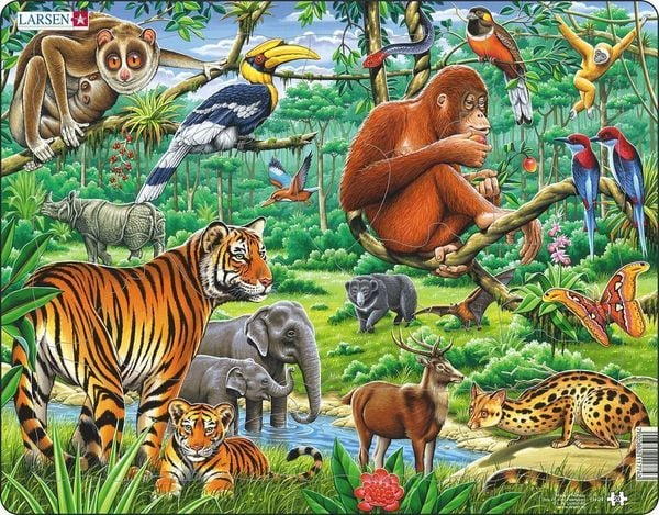 Puzzle - Dschungel