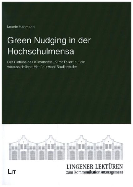 Produktbild: Hartmann, L: Green Nudging in der Hochschulmensa